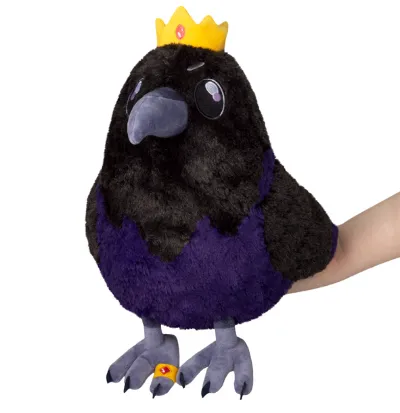 Mini Squishable King Raven