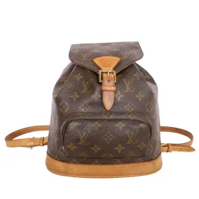 Monogram Montsouris Backpack MM (Authentic Pre-Owned)