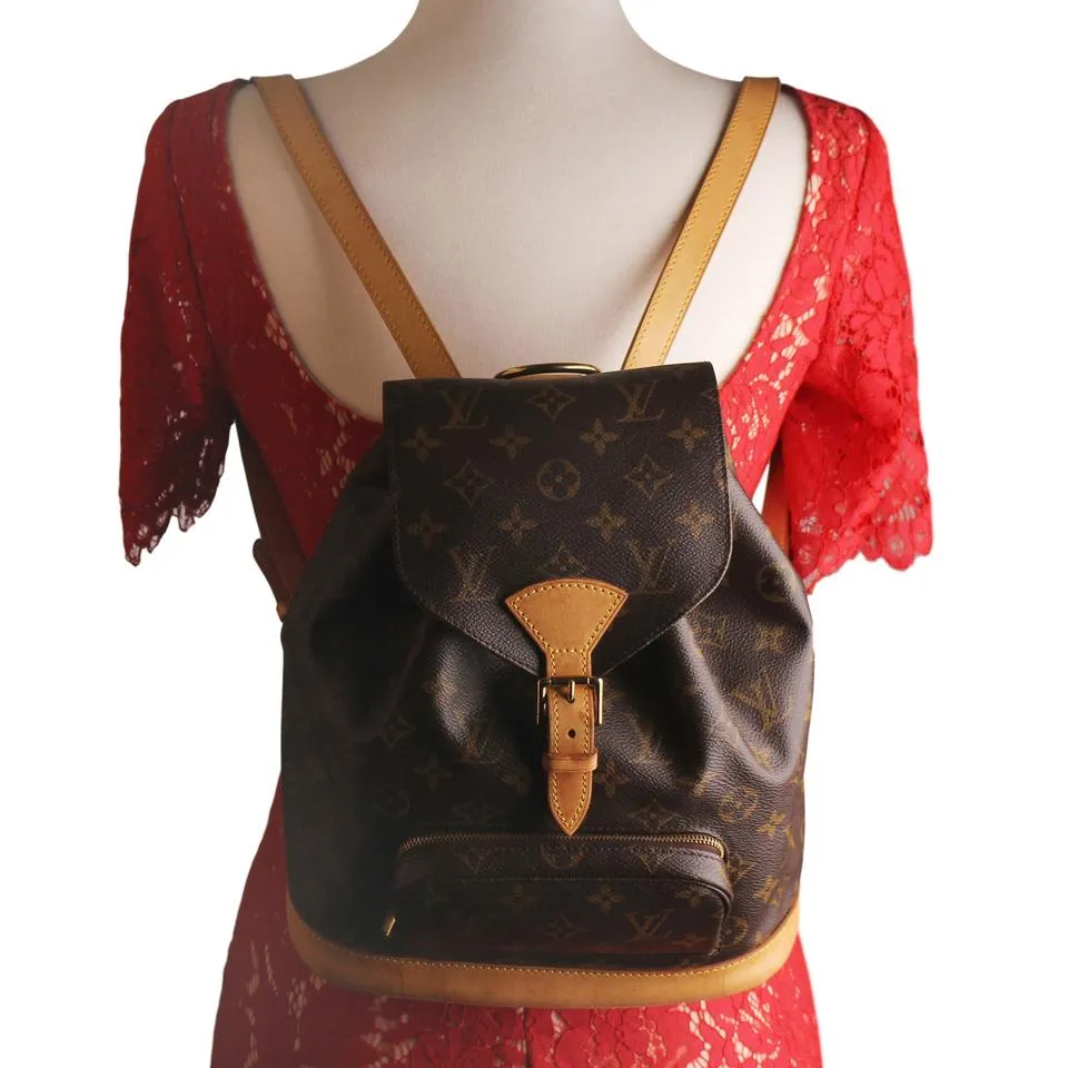 Monogram Montsouris MM Backpack (Authentic Pre-Owned)