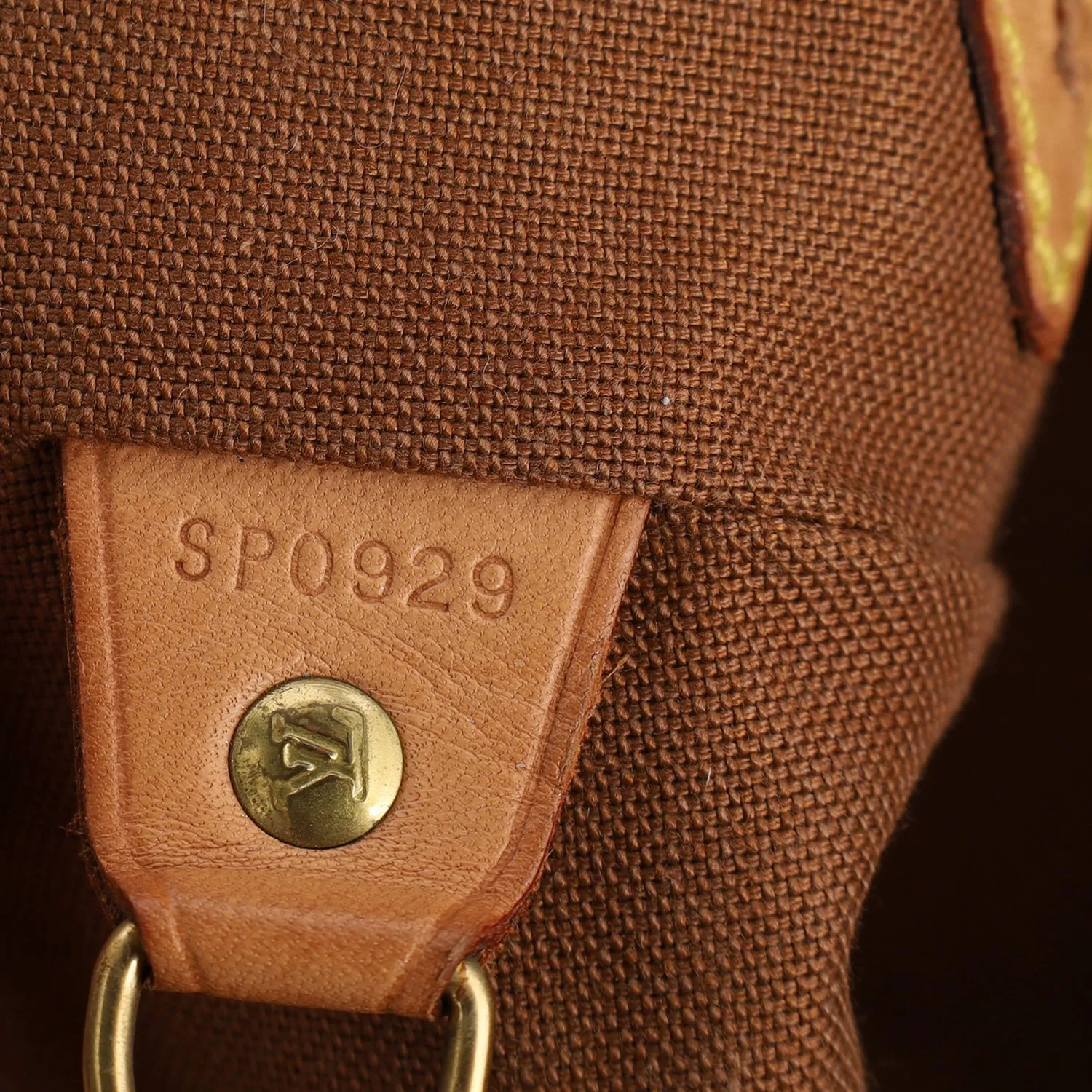 Montsouris Monogram Canvas Backpack MM Brown(Authentic Pre-Owned)