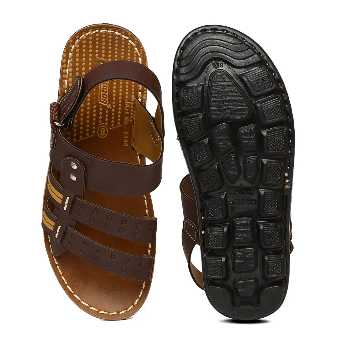 Paragon PU8896G Men Stylish Lightweight Flipflops | Comfortable with Anti skid soles | Casual & Trendy Slippers | Indoor & Outdoor