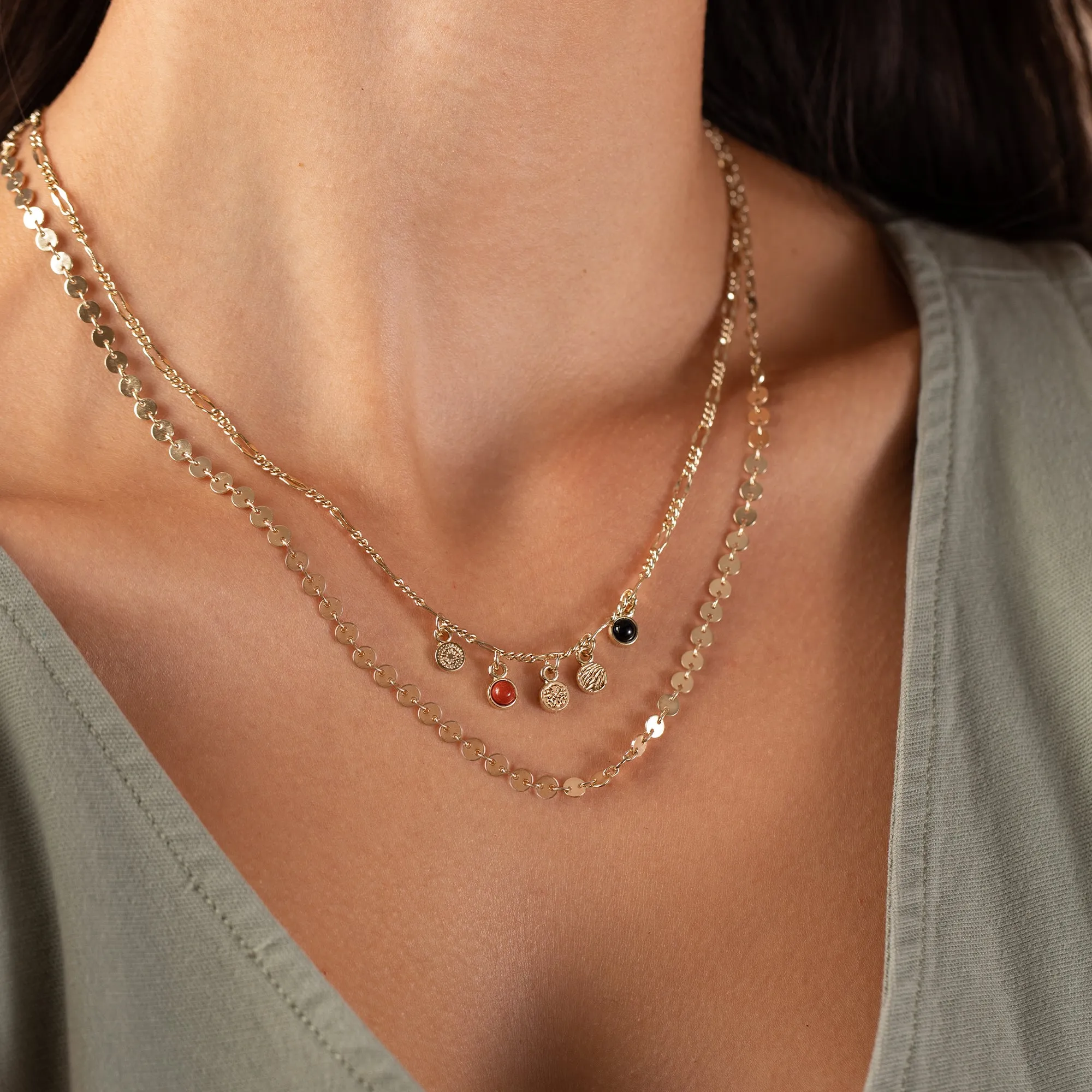 Path of Life Multi-Charm Layered Necklace