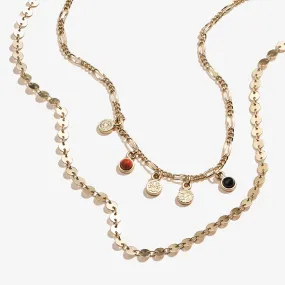 Path of Life Multi-Charm Layered Necklace