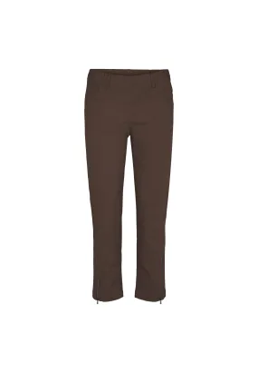 Piper Regular Crop - Brown