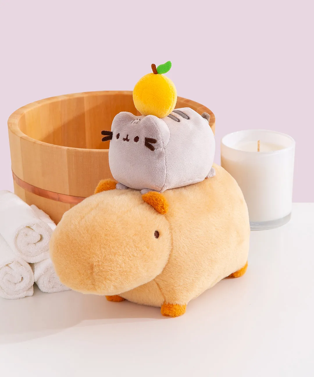 Pusheen & Capybara Plush