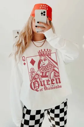 Queen of Diamonds Pullover