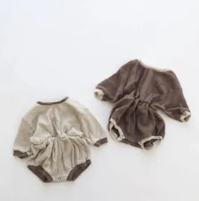Scrunchie Waffle Onesie