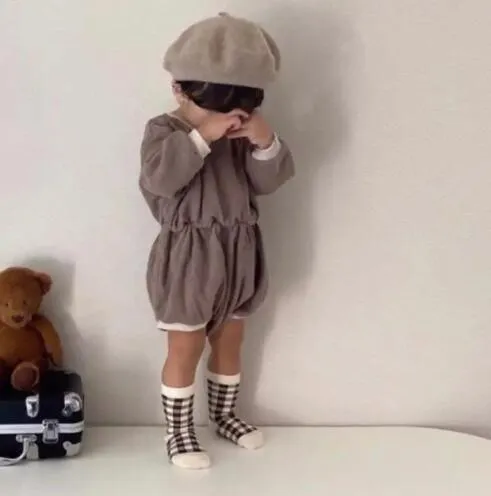 Scrunchie Waffle Onesie