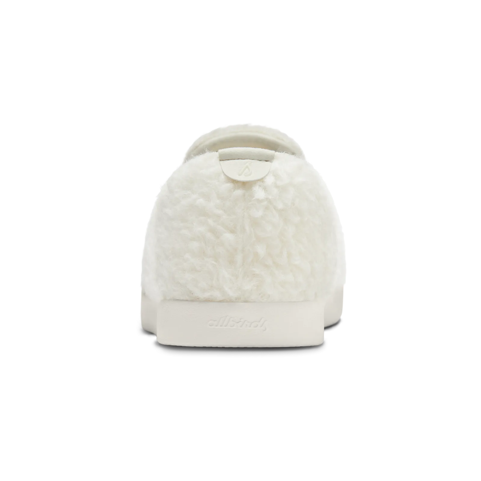 Smallbirds Wool Loungers - Big Kids - Natural White Fluffs (Natural White Sole)