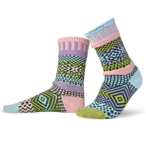 Solmate Adult Crew Lilac Socks