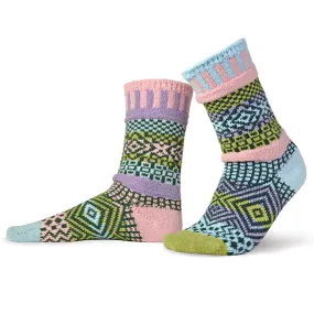 Solmate Adult Crew Lilac Socks