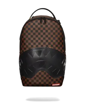 Sprayground Sharks in Paris Clear for Takeoff Backpack - Brown / Black