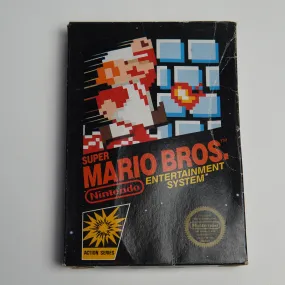 Super Mario Bros - NES (Complete in Box) First Print