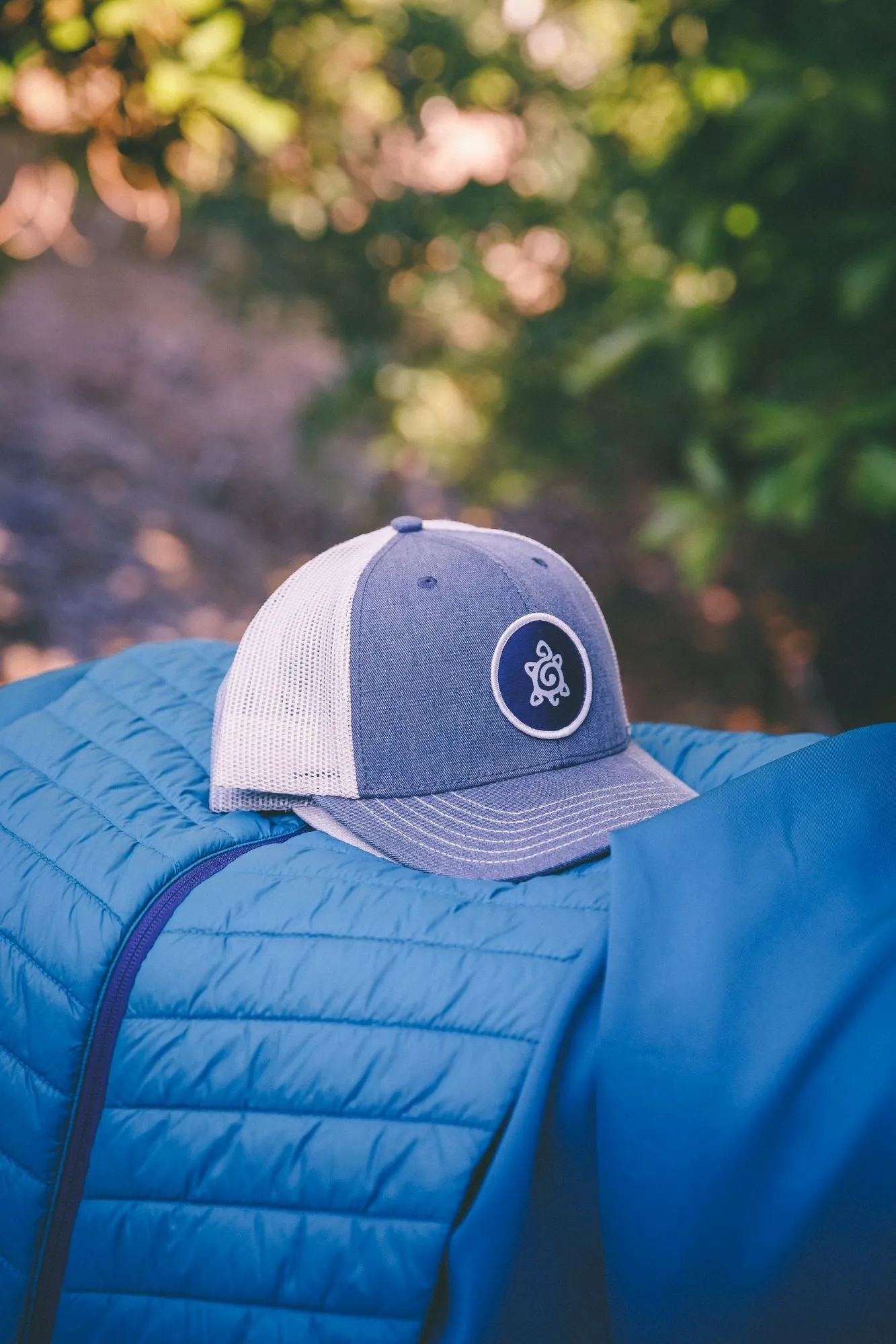 Trucker Twill Mesh Cap - Navy