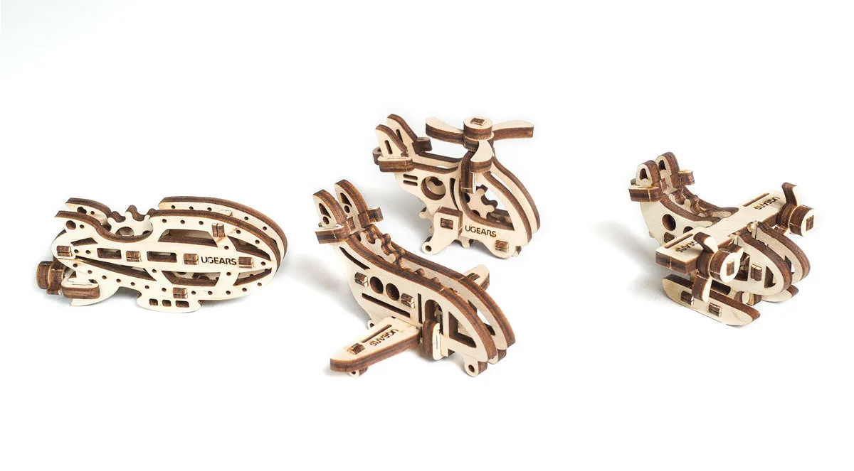 Ugears U-Fidgets - Tribiks ( 5 Series )