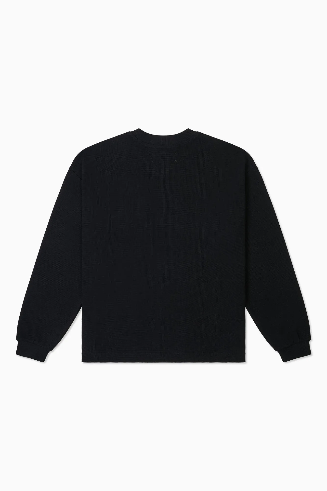 Waffle Longsleeve - Asphalt