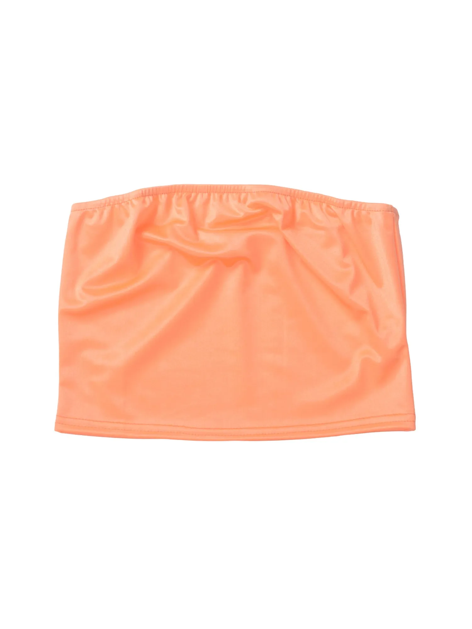 Women Off Shoulder Elastic Tube Tops Bra Blouse Strapless Bandeau Crop Top Shirt - bucketstores.com