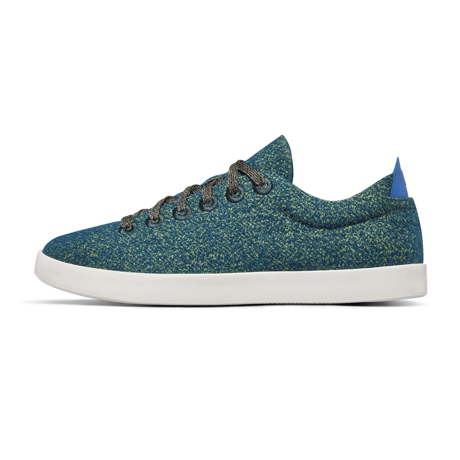 Women's Wool Pipers - Garden Blue (White Sole)